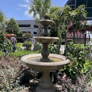 Three Tiered Outdoor Fountain