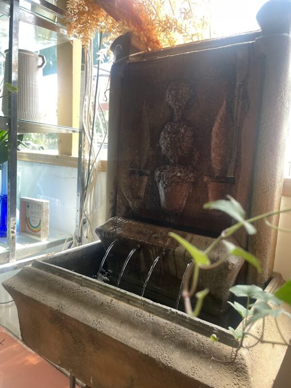 Two Tiered Wall Fountain